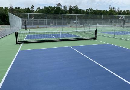 Outdoor Pickleball Court