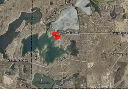 South Bay Park Location on Map with a Tac