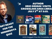 Eric Dregni to visit July 3rd at 3:15