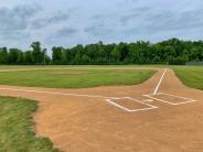 Game Prepped Baseball Field